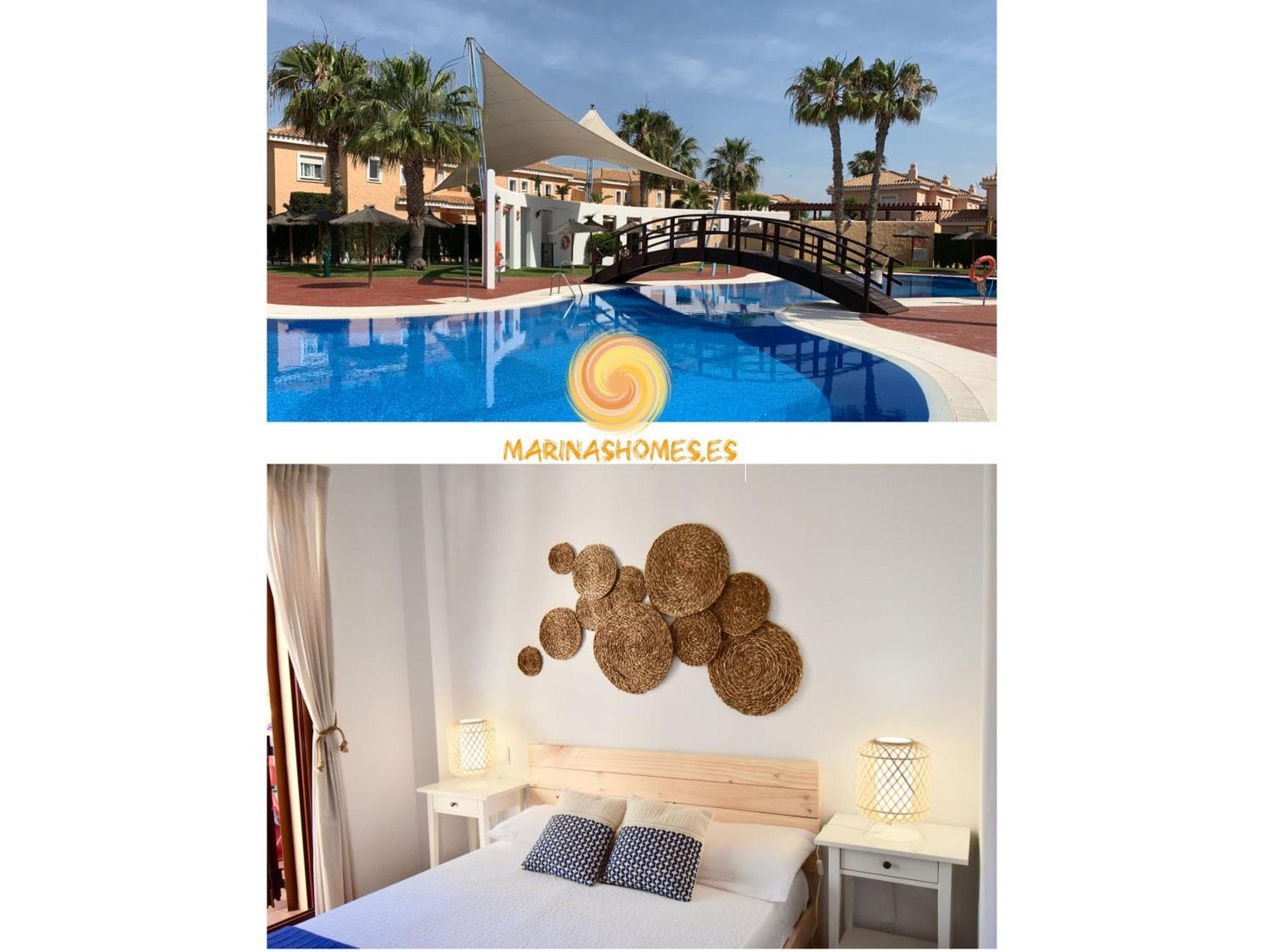 Апартаменти Bahari Marinas - Tu Duplex Con Jardin Privado! Бера Екстер'єр фото
